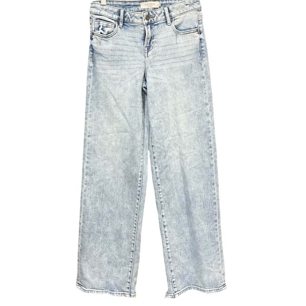 Hidden Blake Mid Rise Dad Jeans Women 26 Blue NWT